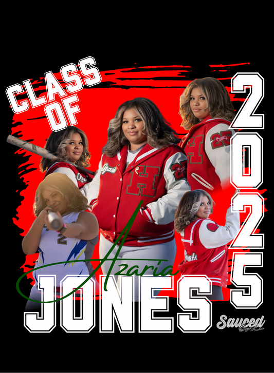 Azaria Jones Grad Tee